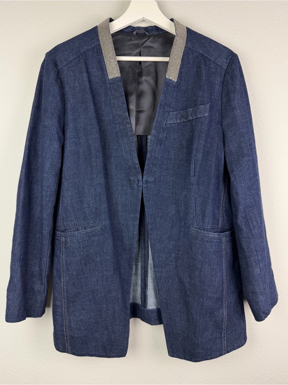 BRUNELLO CUCINELLI Molini Denim Jacket Blazer